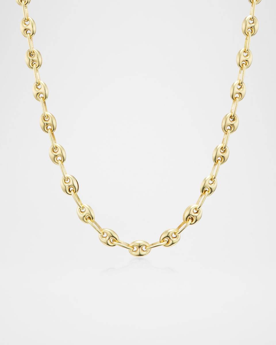 Mini Puffy Mariner Link Chain Necklace